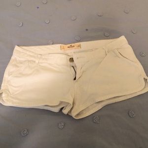 White Hollister Shorts